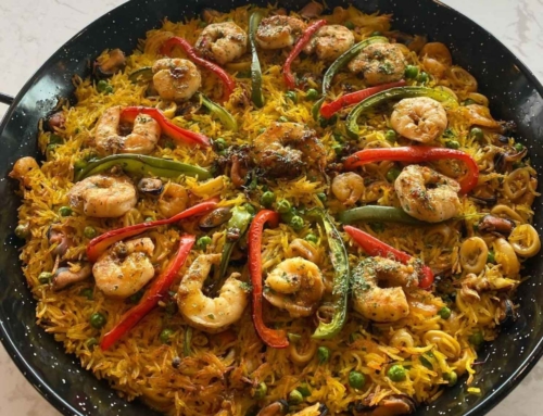 Absolutely delicious Paella!! 