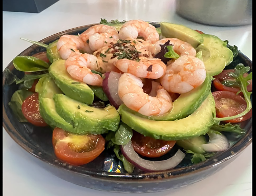 Prawn and Avocado salad